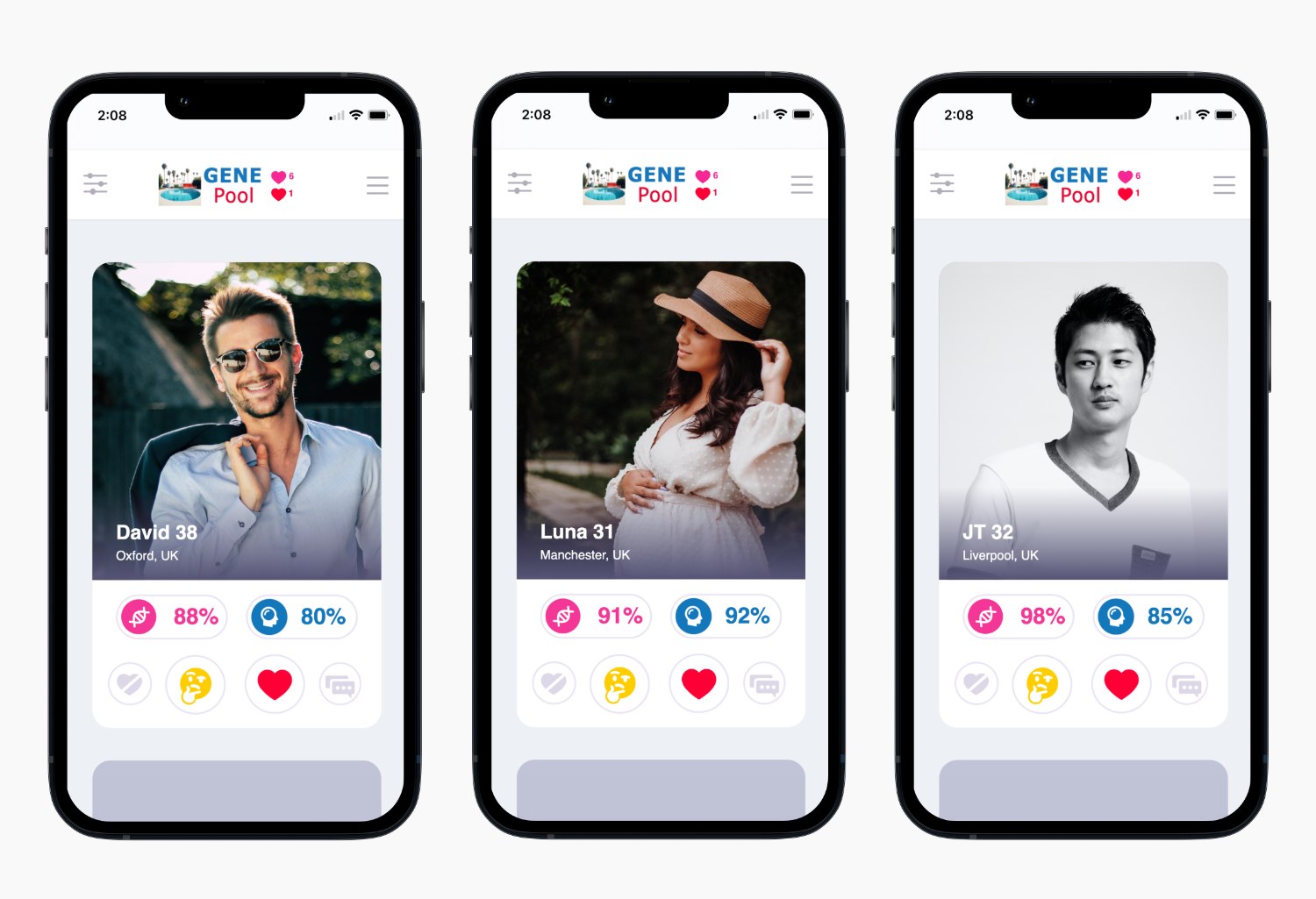 'GenePool Matchmaking App'
'GenePool Matchmaking App'